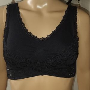 Black Wrap Bra